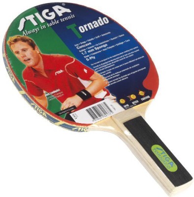 

Stiga Tornado Red, Black Table Tennis Racquet(50 g), Black;red