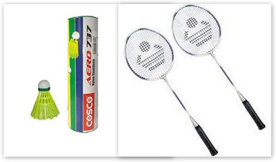 Cosco CB 885 and Aero 737 Nylon Shuttle Cock Badminton Kit