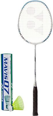 

Yonex NANORAY 4I Multicolor Strung Badminton Racquet(G4 - 3.25 Inches, 85 g)