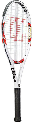 

Wilson Federer 100 Multicolor Strung Tennis Racquet(G3 - 4 3/8 Inches, 294 g)