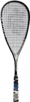 Black Knight 9110 Ti ProLite Squash Racquet Black, Blue Strung Squash Racquet(Standard, 145 g)