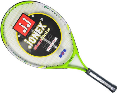 

Jonex Groovy 23 Power Green, White Unstrung Tennis Racquet(G0 - 4 Inches, 300 g)