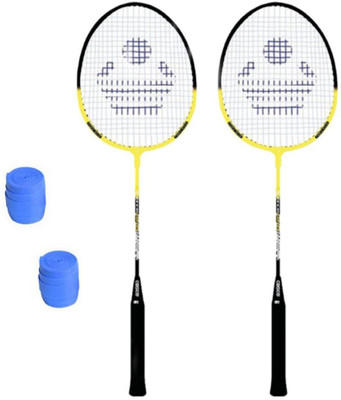 

Cosco Cosco CB-90 Badminton Racket Pair With Plastic Grip ( Pack of 2 ) Multicolor Strung Badminton Racquet(G5 - 3 Inches, 200 g)