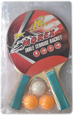 

Morex 3 Star Multicolor Table Tennis Racquet(Weight - 350 g)