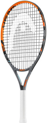 

Head Redical -23 Aluminium (Juniors) Orange, Black Strung Tennis Racquet(G2 - 4 1/4 Inches, 230 g), Black;orange
