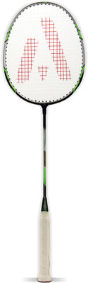 

ASHAWAY 9500SQ Green, Black, Silver Strung Badminton Racquet(G2 - 3.75 Inches, 90g), Black;green;silver