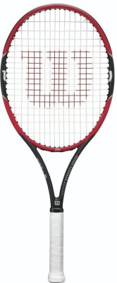 

Wilson prostaff 26 Multicolor Strung Tennis Racquet(G1 - 4 1/8 Inches, 240 g)