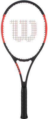 

Wilson Pro Staff 97 New Black, Red Unstrung Tennis Racquet(G3 - 4 3/8 Inches, 328 g)