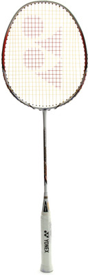 

Yonex Nanoray 60 Red, White Strung Badminton Racquet(G4 - 3.25 Inches, 85.5 g)