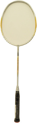 

Li-Ning Windstorm 650 Silver, Gold Unstrung Badminton Racquet(G4 - 3.25 Inches, 80 g), Gold;silver