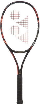 

Yonex VCORE Duel G97 Alfa Black, Orange Unstrung Tennis Racquet(G3 - 4 3/8 Inches, 270 g)