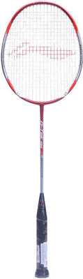 

Li-Ning G-Tek 90 Red, Orange, Silver Strung Badminton Racquet(G2 - 3.75 Inches, 87 g), Orange;red;silver