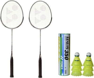 

Yonex Carbonex 6000 EX Multicolor Strung Badminton Racquet(G4 - 3.25 Inches, 100 g)