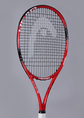 

Head MX Fire Elite Red, Black Strung Tennis Racquet(G2 - 4 1/4 Inches, 275 g), Black;red