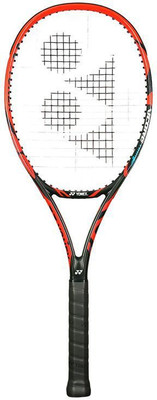 

Yonex VCORE Tour F 97 Orange, Black Unstrung Tennis Racquet(G3 - 4 3/8 Inches, 700 g), Black;orange