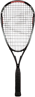 

Speedminton Racket Blade DX Black, White Strung Badminton Racquet(G4 - 3.25 Inches, 143 g)