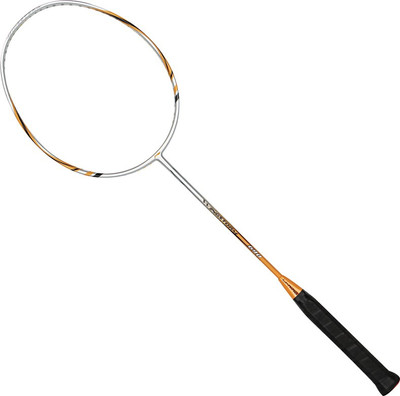

Li-Ning W690 Grey, Yellow Strung Badminton Racquet(S2, 79 g)