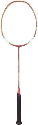 Li-Ning Woods N 90 II S-Type Red, Gold Unstrung Badminton Racquet(S2) available at flipkart for Rs.13250