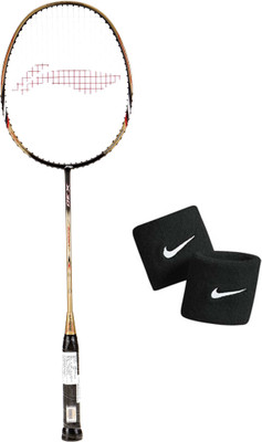 

Li-Ning TURBO-X-30 Badminton Racket and Get Wristband Free Multicolor Strung Badminton Racquet(G4 - 3.25 Inches, 90 g)