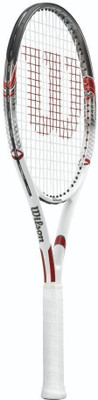 

Wilson Enforcer 100 3 Multicolor Strung Tennis Racquet(G1 - 4 1/8 Inches, 289 g)
