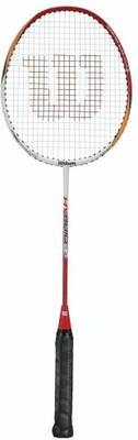 

Wilson Hybrid 95 Multicolor Strung Badminton Racquet(G4 - 3.25 Inches, 95 g)