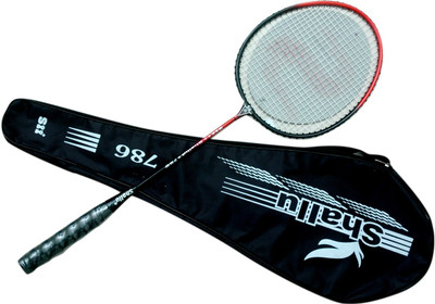 

SII Shallu 786 Multicolor Strung Badminton Racquet(G4 - 3.25 Inches, 200 g)