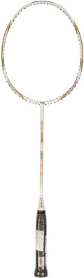 

Li-Ning WOODS LD 90II White Unstrung Badminton Racquet(G4 - 3.25 Inches, 85 g)
