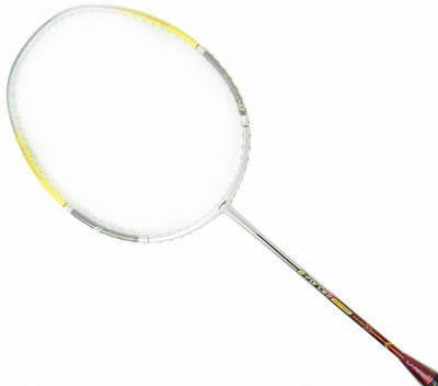 

Li-Ning G-Force Power 1000 Silver, Yellow Unstrung Badminton Racquet(S2, 81 g)