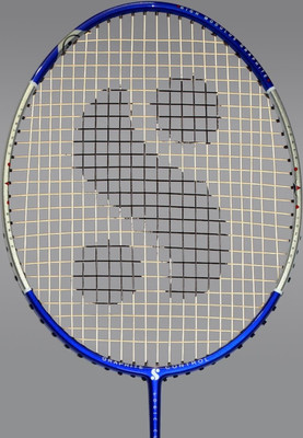 

Silver's Shock-301 Blue Strung Badminton Racquet(G3 - 3.5 Inches)