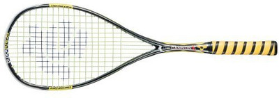 

Black Knight Ion Cannon PS PowerSurge Black, Yellow Strung Squash Racquet(Standard, 170 g)