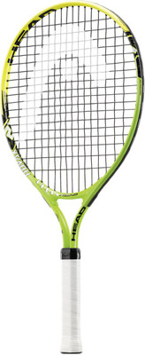 

Head Novak 21 Green, Black Strung Tennis Racquet(G3 - 4 3/8 Inches, 275 g), Black;green
