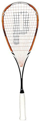 Prince Pro Tour Original 750 Squash Racket Orange, White, Black Strung Squash Racquet(G4, 204 g), Black;orange;white