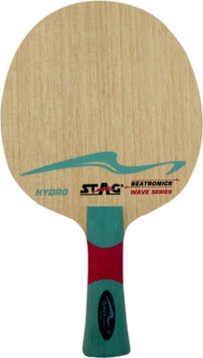 

Stag BEATRONICS WAVE SERIES (HYDRO) Brown Table Tennis Blade(Weight - 72 g)