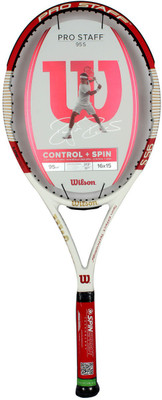 

Wilson Pro Staff 95 LS Multicolor Unstrung Tennis Racquet(L3, 313 g)