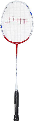 

Li-Ning XP 809 White, Red, Blue Strung Badminton Racquet(G2 - 3.75 Inches, 92 g), Blue;red;white