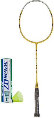 

Li-Ning TS50II Multicolor Unstrung Badminton Racquet(G4 - 3.25 Inches, 85 g)