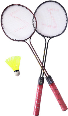 

klapp klapp badmintion zigma Brown Strung Badminton Racquet(G4 - 3.25 Inches, 400 g)