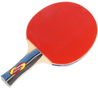 

KAMACHI Cyclone K-888 Red, Black Table Tennis Racquet(Weight - 150 g), Black;red