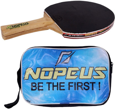 

Nopeus TOP SPIN GREEN Black, Red Table Tennis Racquet(Weight - 169 g)