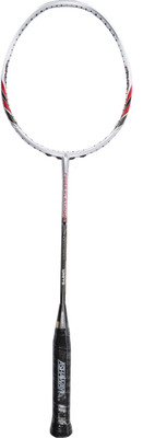 

ASHAWAY Power Platinum II White White Badminton Racquet(G2 - 3.75 Inches, 88 g)