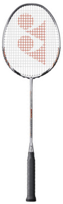 

Yonex Nanospeed 5500 Grey Strung Badminton Racquet(G4 - 3.25 Inches, 87 g)