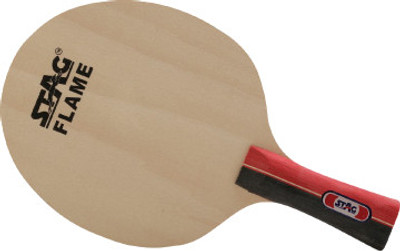 

Stag Flame Table Tennis Racquet Red, Black Table Tennis Racquet(190 g), Black;red