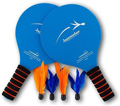 

Funsparks Jazzminton Paddle Game Multicolor Padel Racquet(340 g)