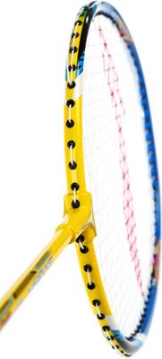 Li-Ning XP 60 II S2 Strung Badminton Racquet (Yellow, Blue, Weight - 85 g) 