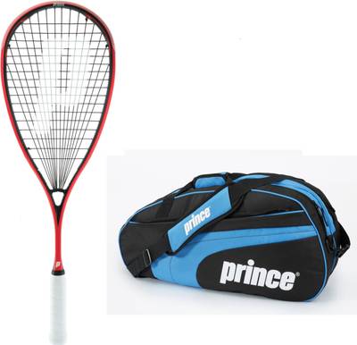 prince Airstick 550 with Kitbag G4 Strung Squash Racquet