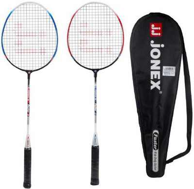 JJ Jonex BADMINTON SET OF 2 FASTER Multicolor Strung Badminton Racquet