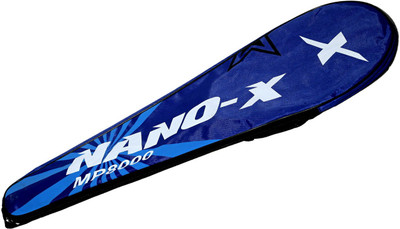 

Akjnano-X nano-x 8000 Silver, Gold Strung Badminton Racquet(S2, 90 g), Gold;silver