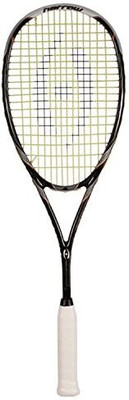 Harrow Stealth Squash Racquet Black, Yellow Strung Squash Racquet(Standard, 140 g)