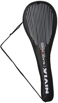 Nivia Black Horn Strung Squash Racquet