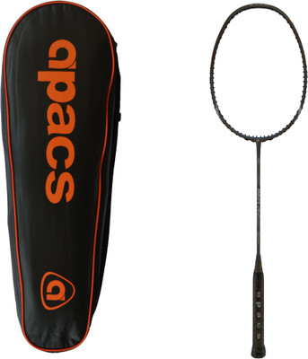 

APACS FINAPI 262 Badminton Racquet with Leather Cover Grey Strung Badminton Racquet(G1 - 4 Inches, 85 g)